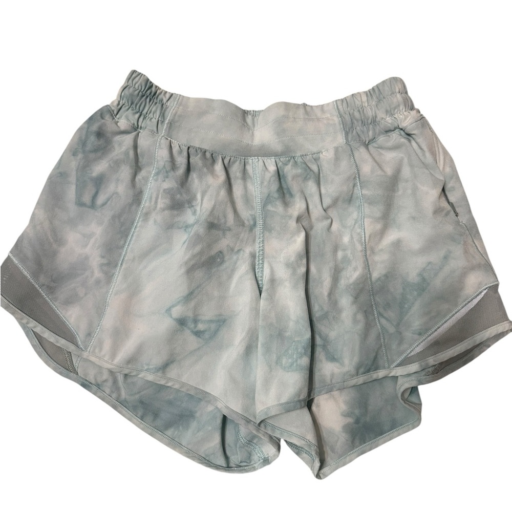 Lululemon Athletica Blue and Gray‎ Athletic Shorts